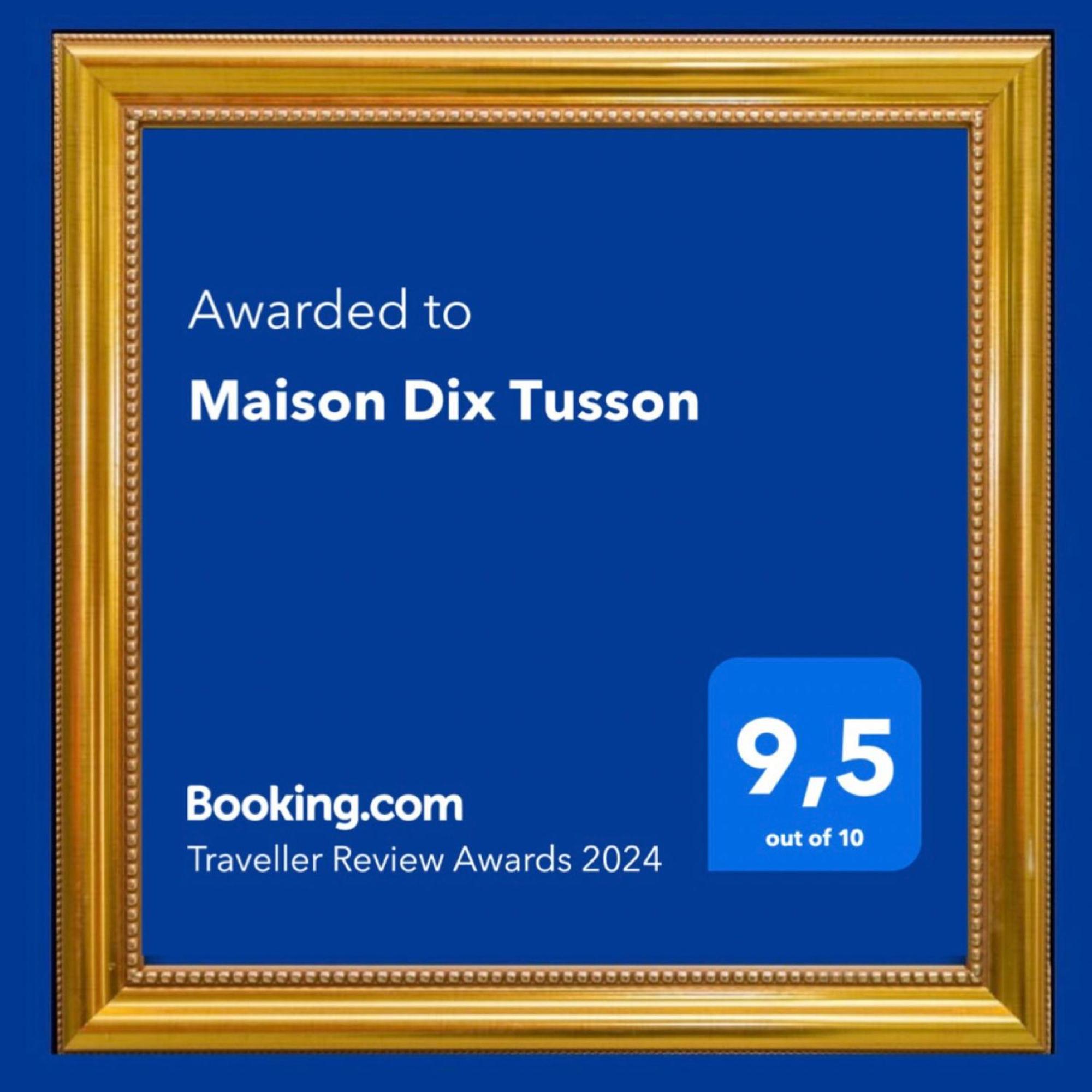 Maison Dix Tusson Eksteriør bilde